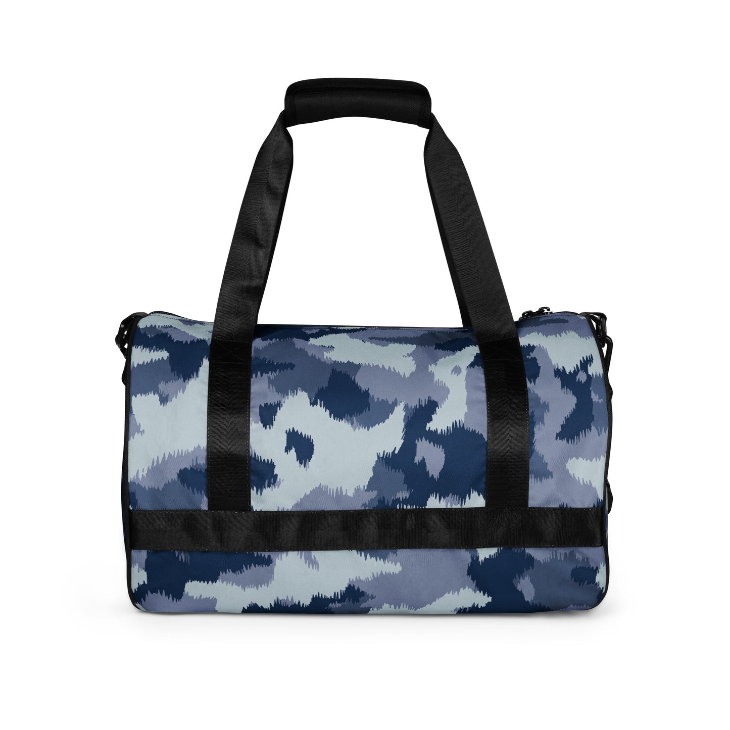 Blau Camo Allover-Print-Sporttasche