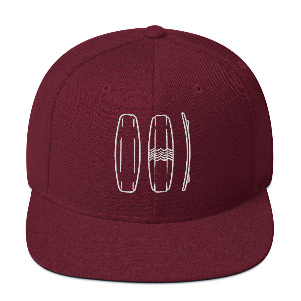Wakeboard Snapback-Cap