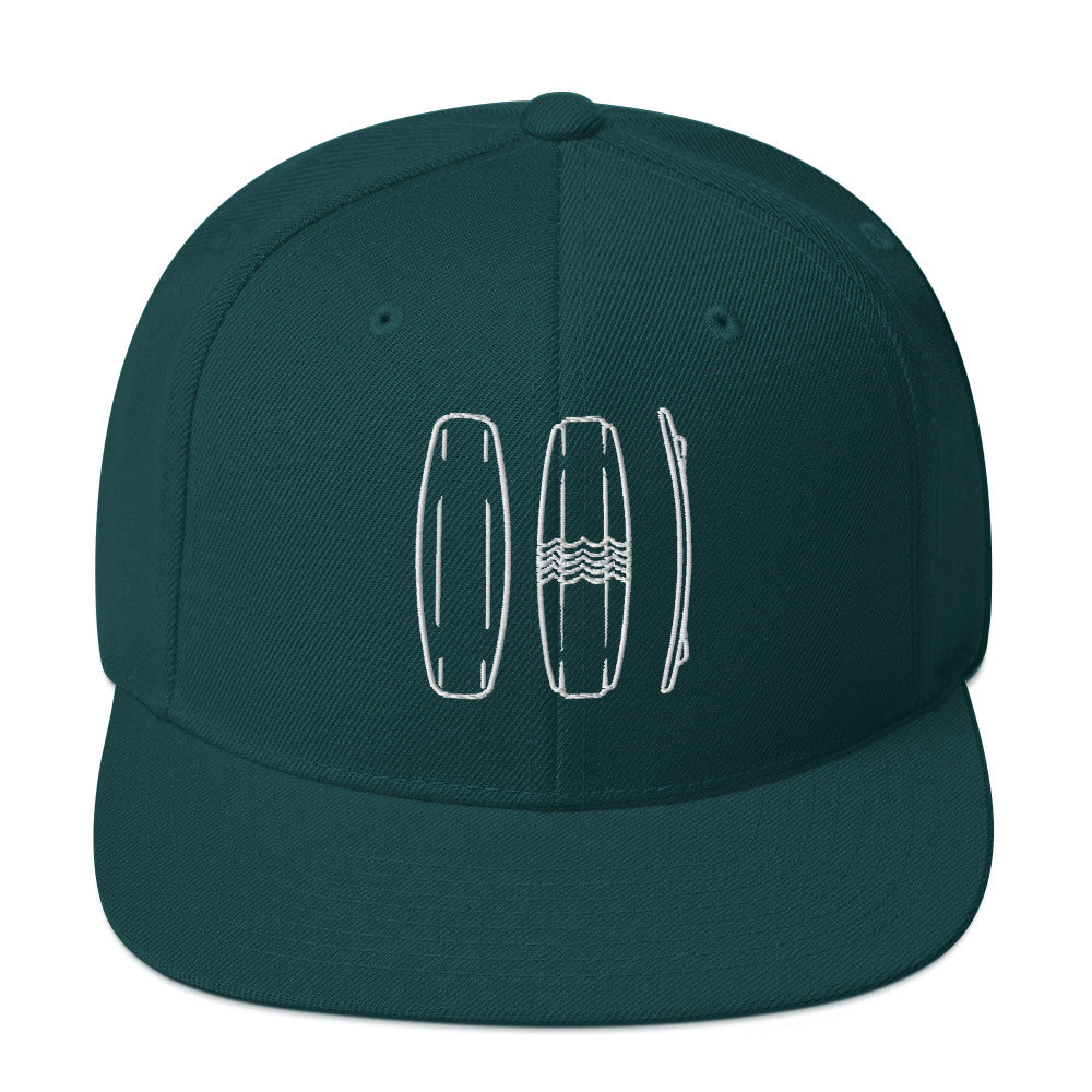 Wakeboard Snapback-Cap