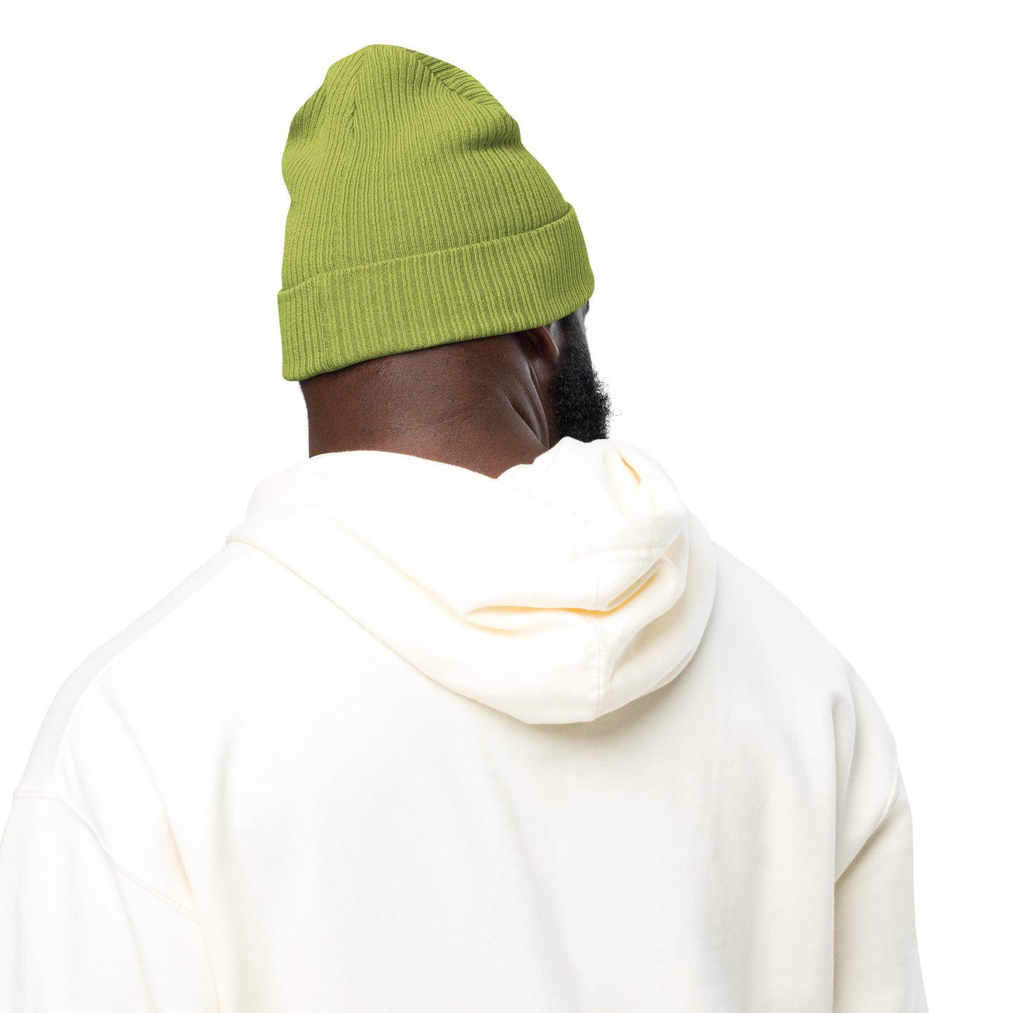 Unisex Gerippte Bio-Beanie